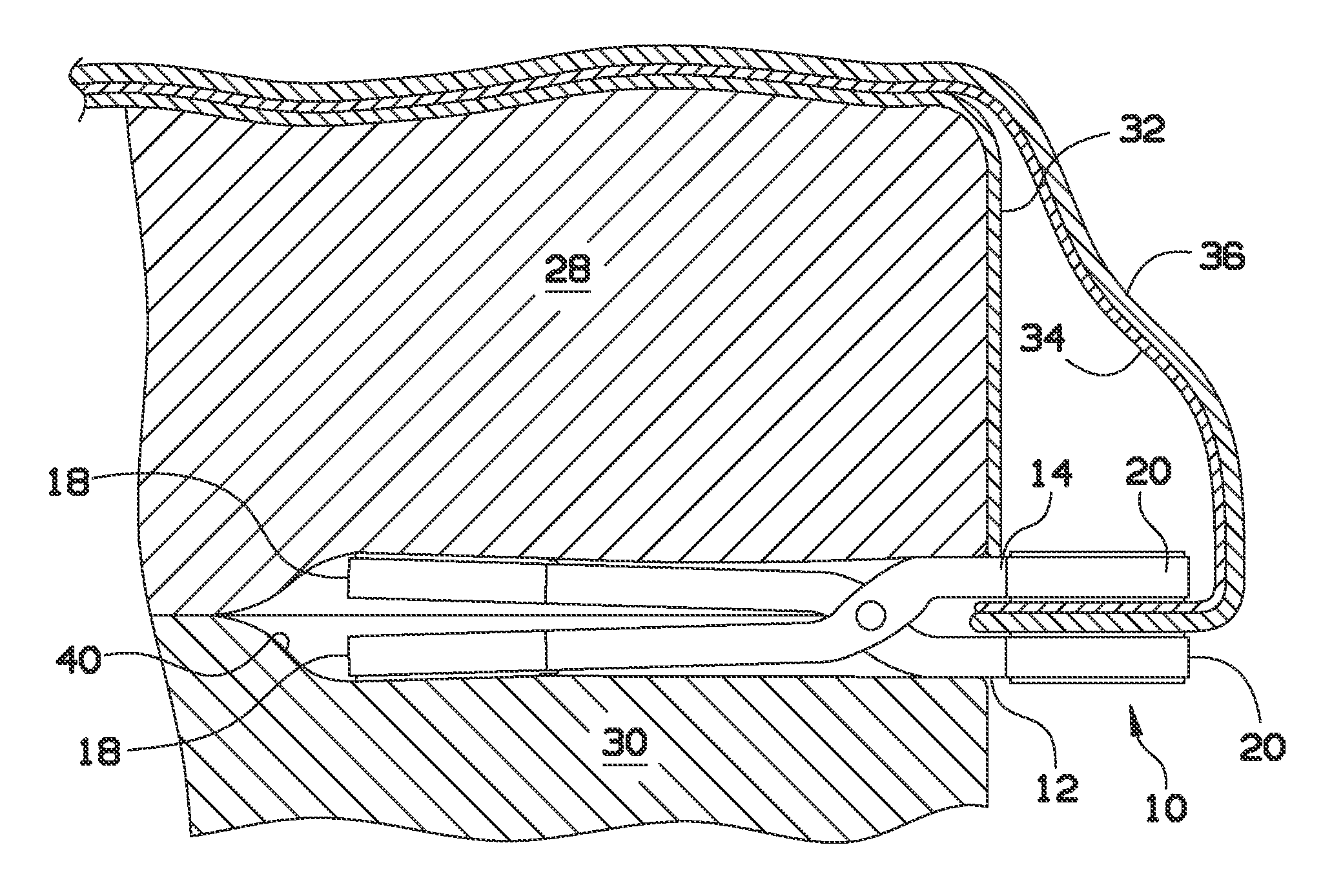 Bed sheet anchoring system