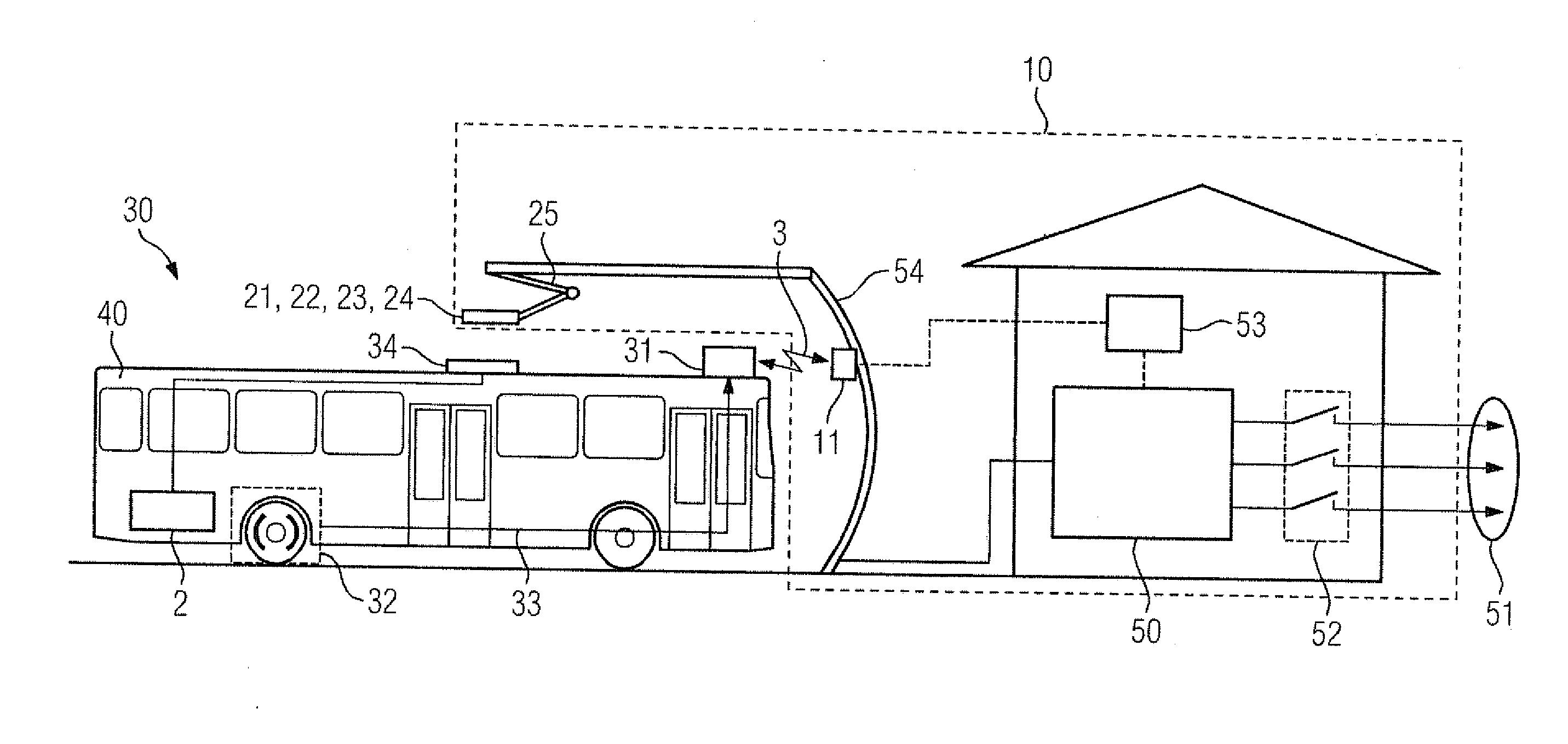 Charging method for an energy accumulator of a vehicle