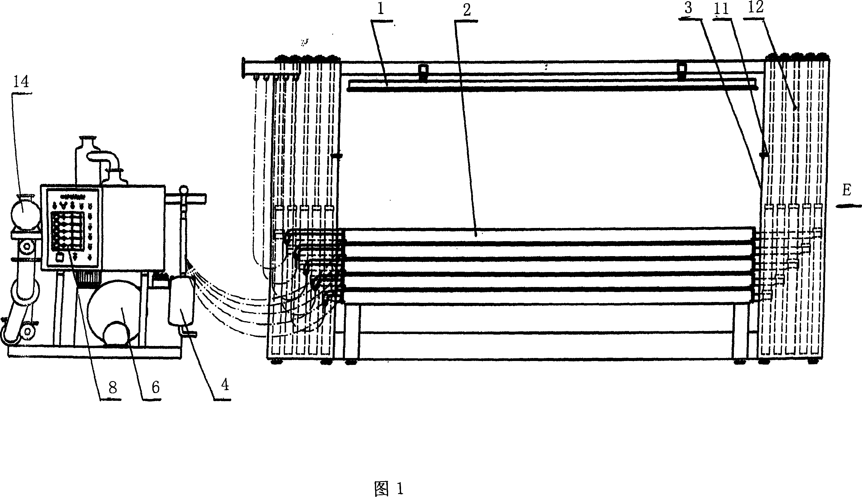 Low temperature vacuum drier