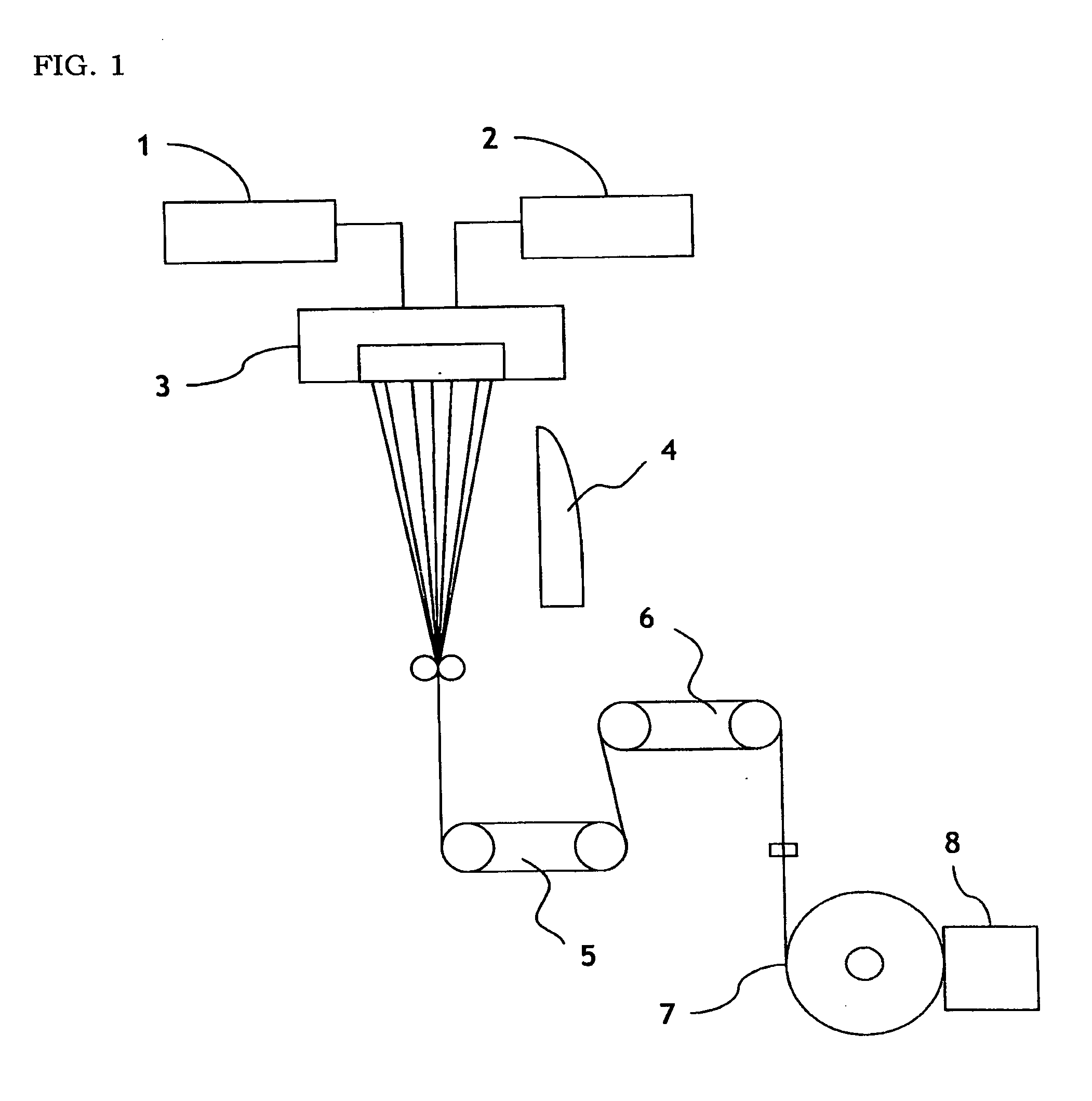 High shrinkage side by side type composite filament and a method for manufactruing the same