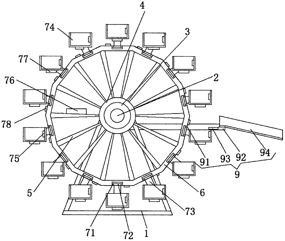 A transport device for sorting express items