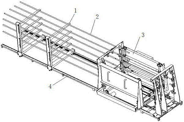 Variable spiral continuous stirrup reinforcement frame machine can adjust the longitudinal reinforcement bracket