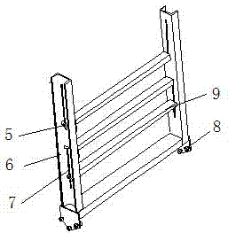 Variable spiral continuous stirrup reinforcement frame machine can adjust the longitudinal reinforcement bracket