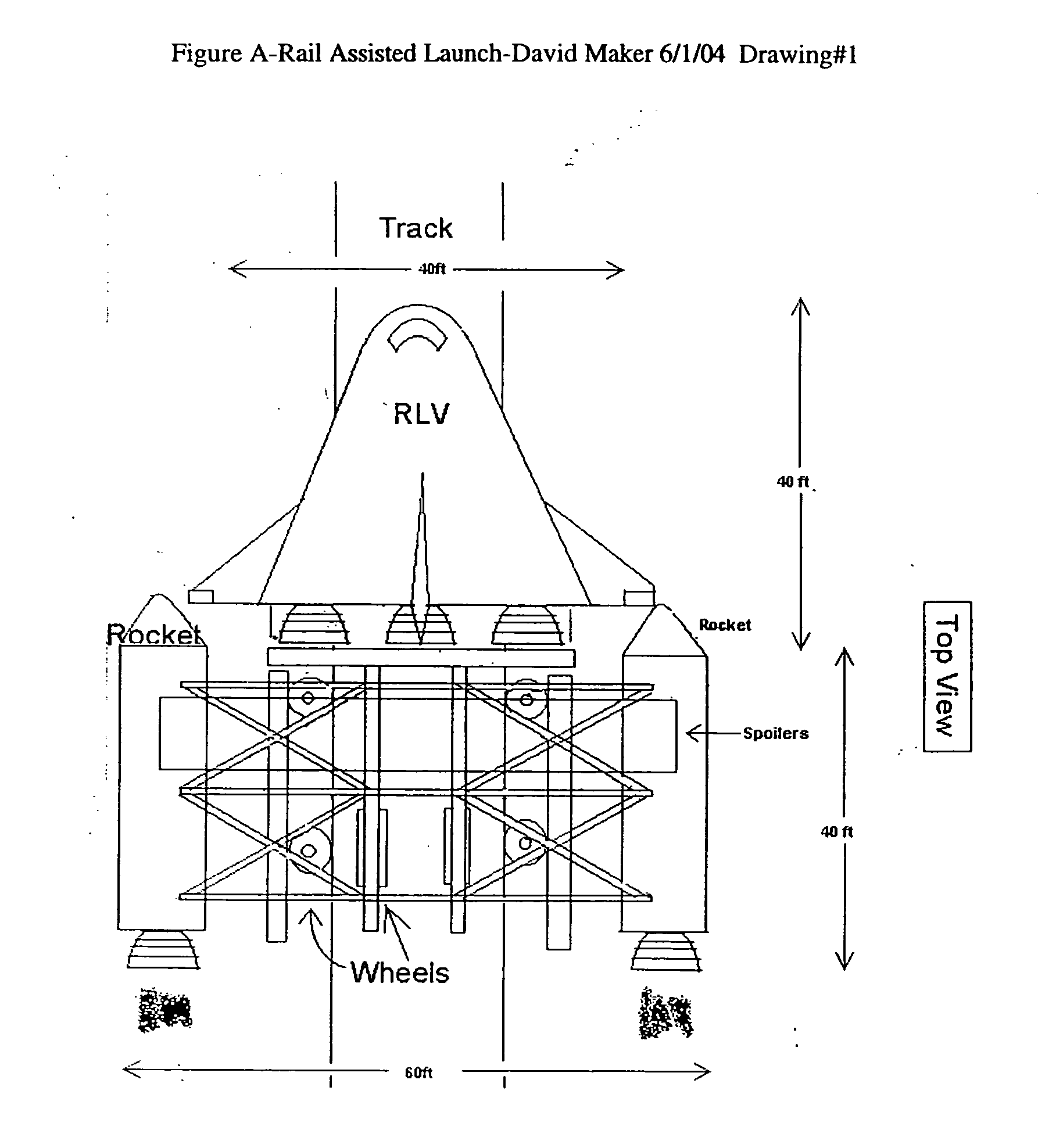 Reusable thrust-powered sled mounted on an inclined track for launching spacecraft and airborne vehicles at supersonic speeds