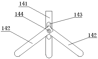 Test device for coupling complex atmosphere corrosion with high-temperature solid-phase erosion corrosion