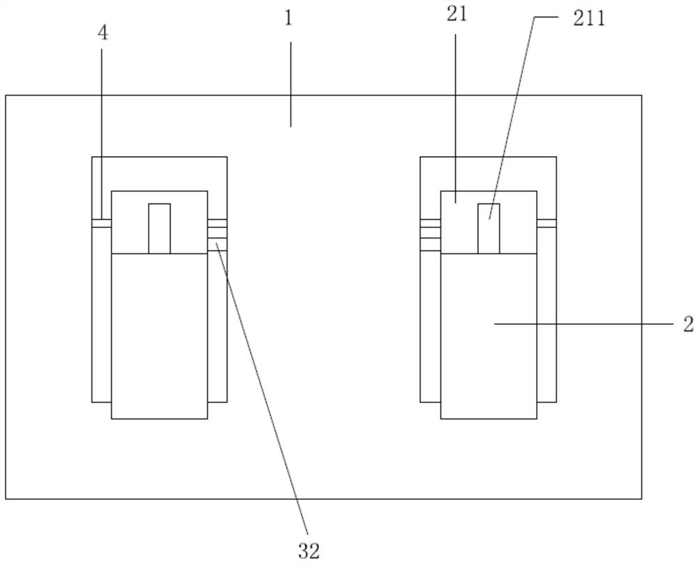 Combined buckle structure with firm clamping and high precision