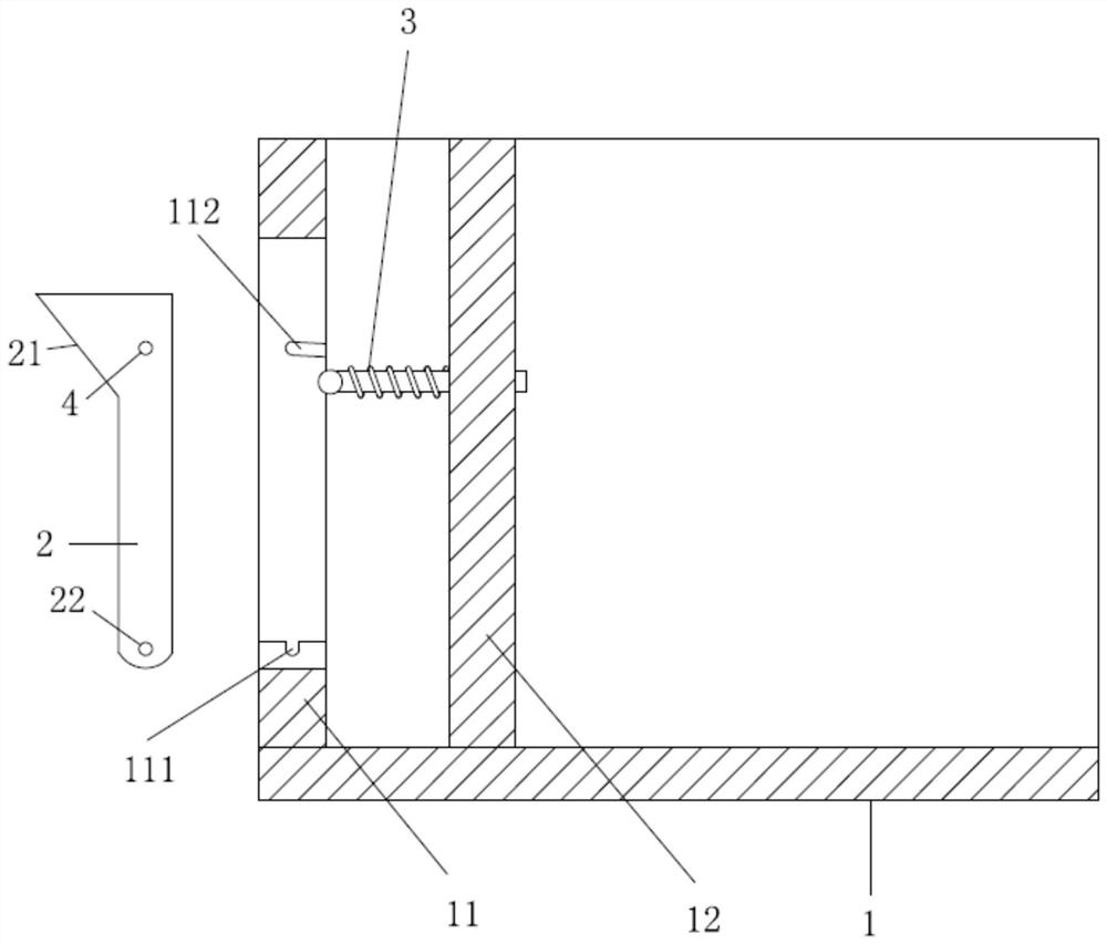 Combined buckle structure with firm clamping and high precision