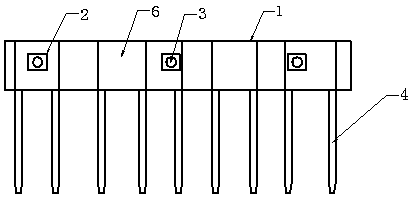 Manufacturing process of special long-tooth egg outlet raker matched to egg collection belt