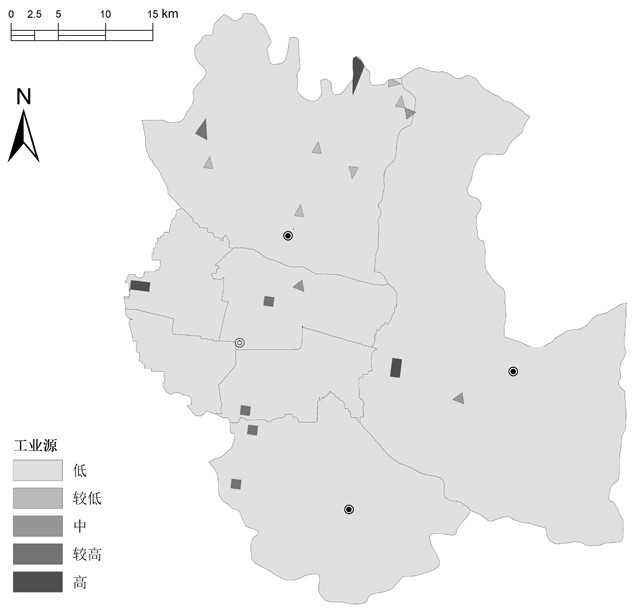 Method for identifying potential pollution risk sources of underground water