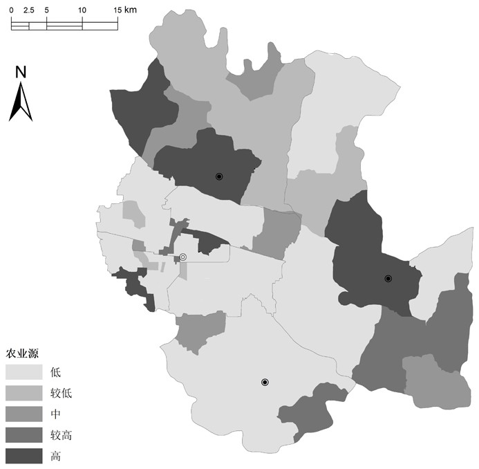 Method for identifying potential pollution risk sources of underground water