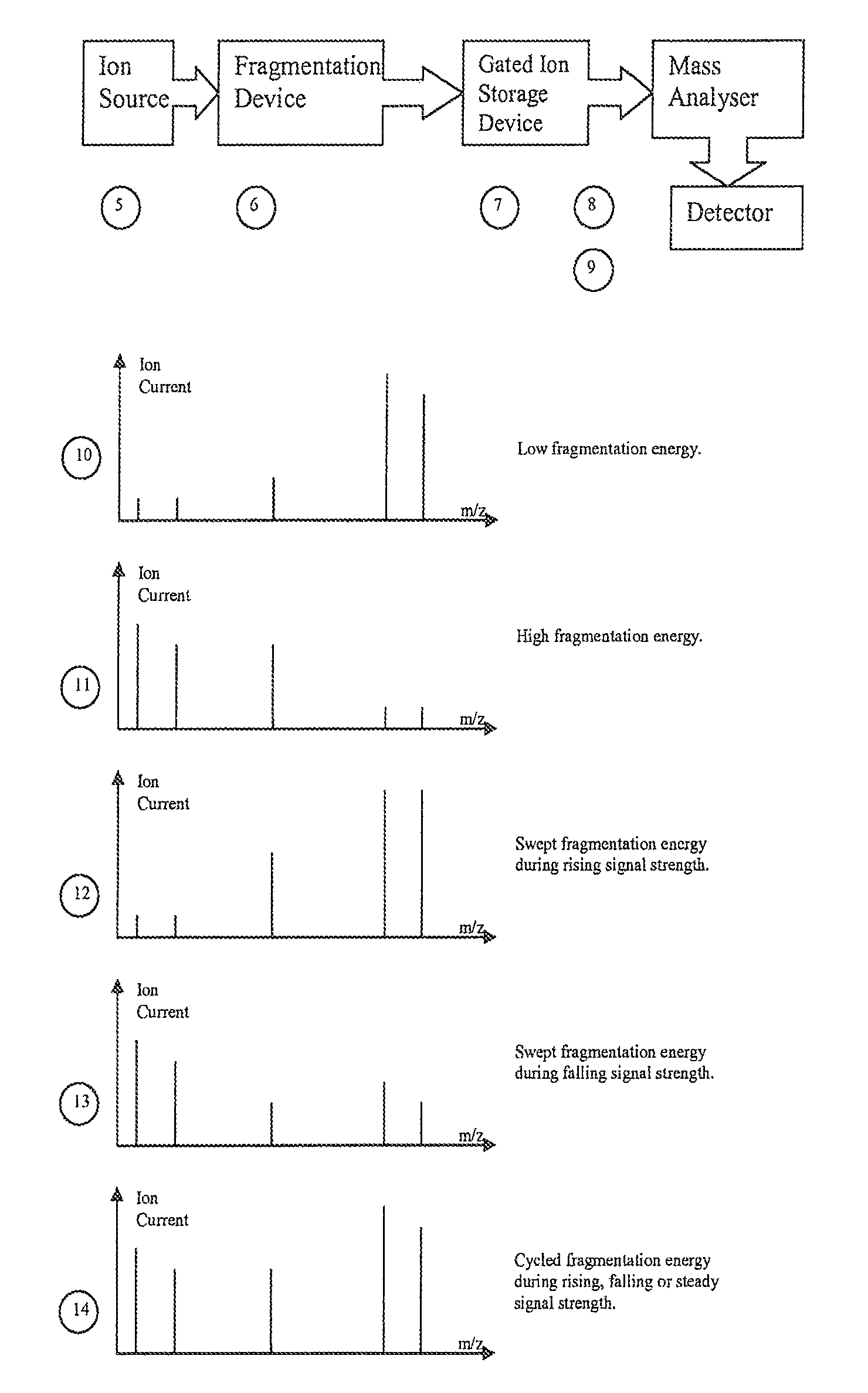 Method and apparatus for generating spectral data