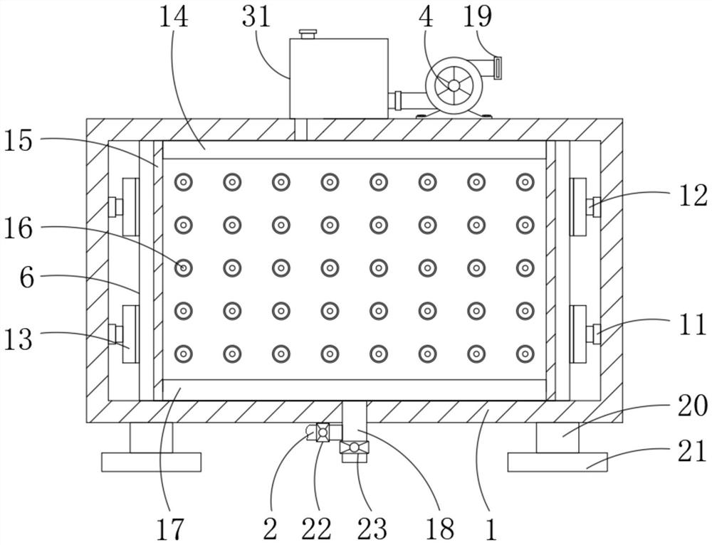 Evaporative cold air source heat pump unit