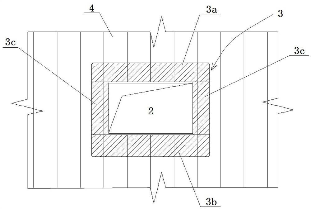 Three-dimensional simulation calculation method for multi-ring shield lining structure