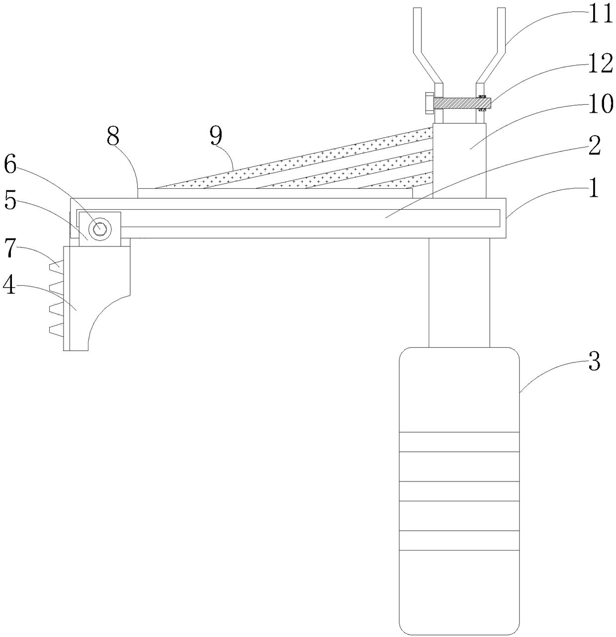 Shooting stabilizing device