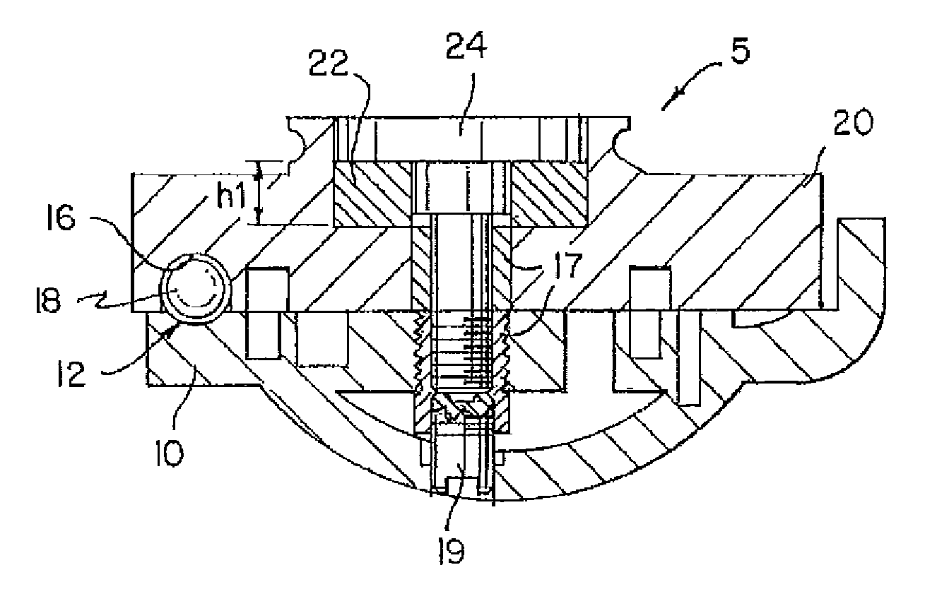 Handle thumb wheel mechanism which maintains holding forces when sterilized and when engaged