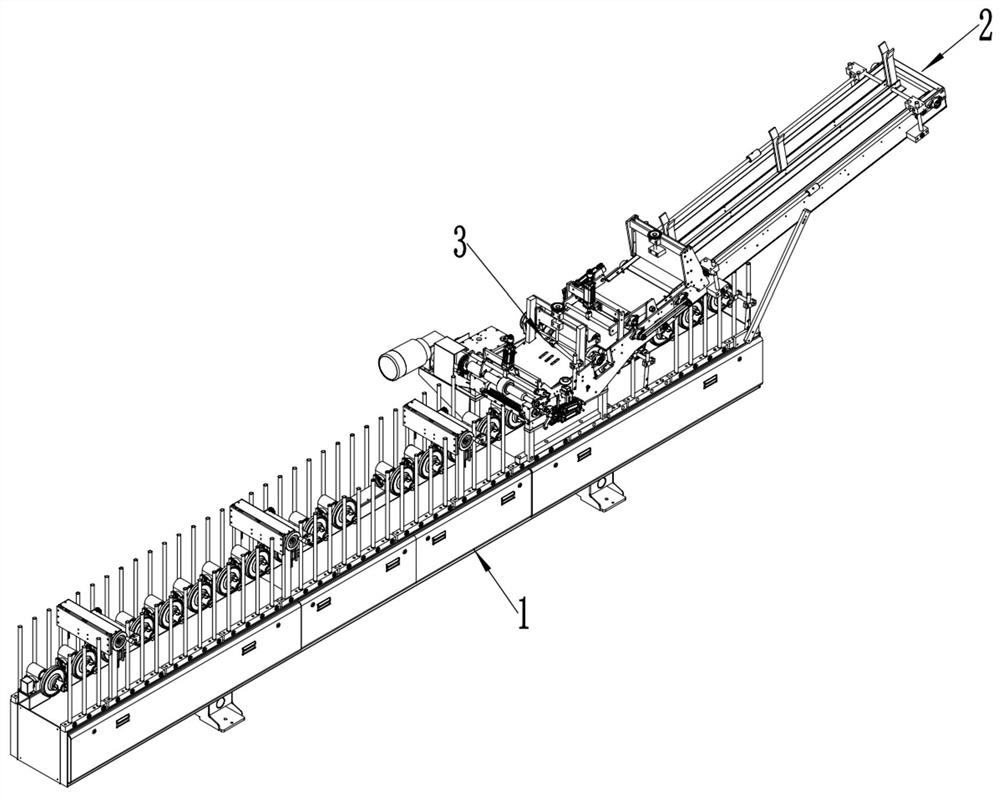 A fully automatic sheet lamination production line