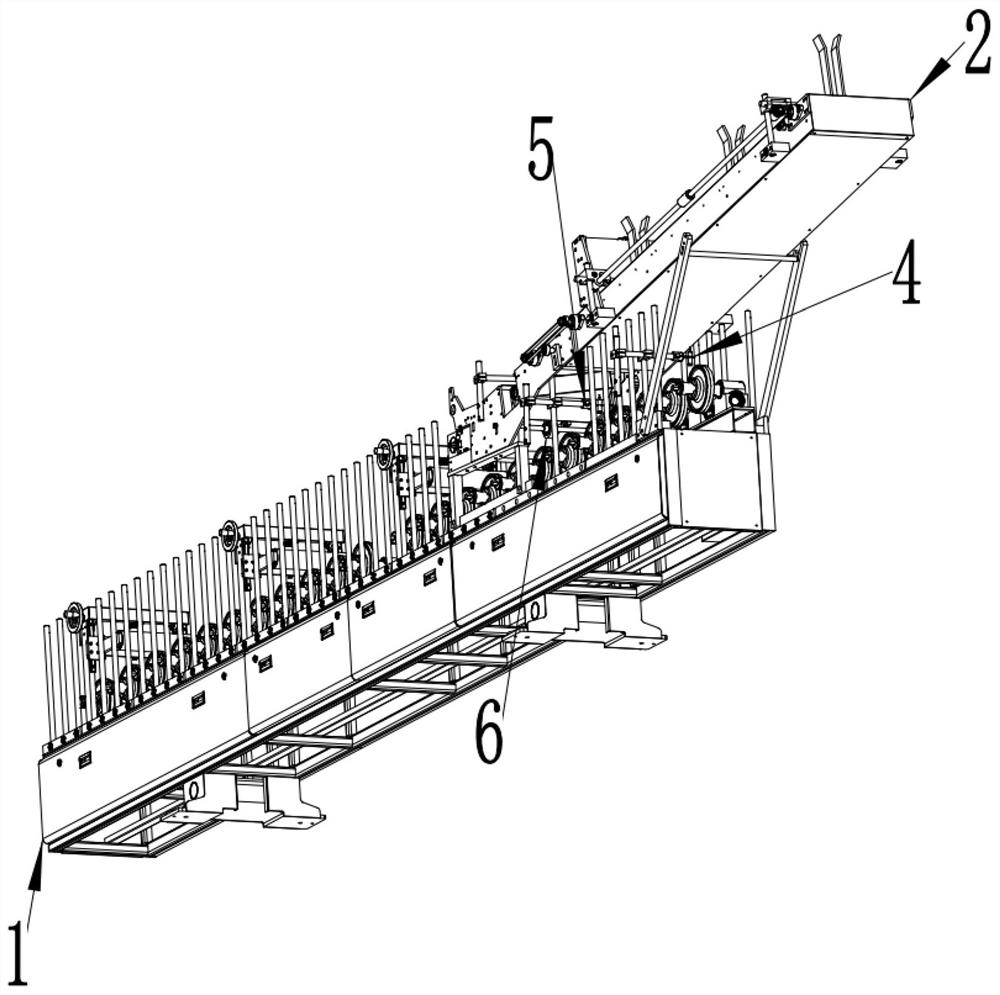 A fully automatic sheet lamination production line