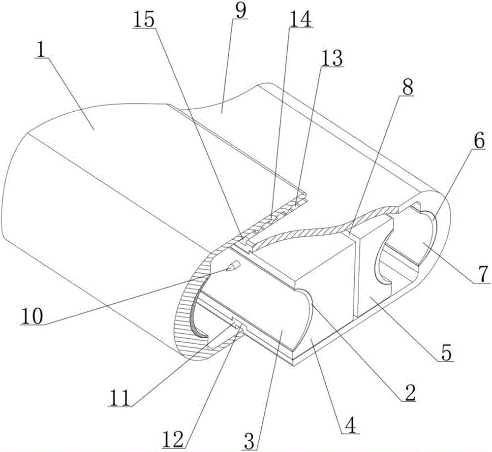 Insulating piercing wire clamp and dedicated installation tool therefor