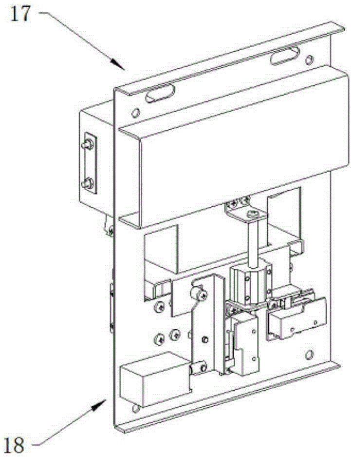 Electric control falling-preventing system, carrying platform system and control method of electric control falling-preventing system