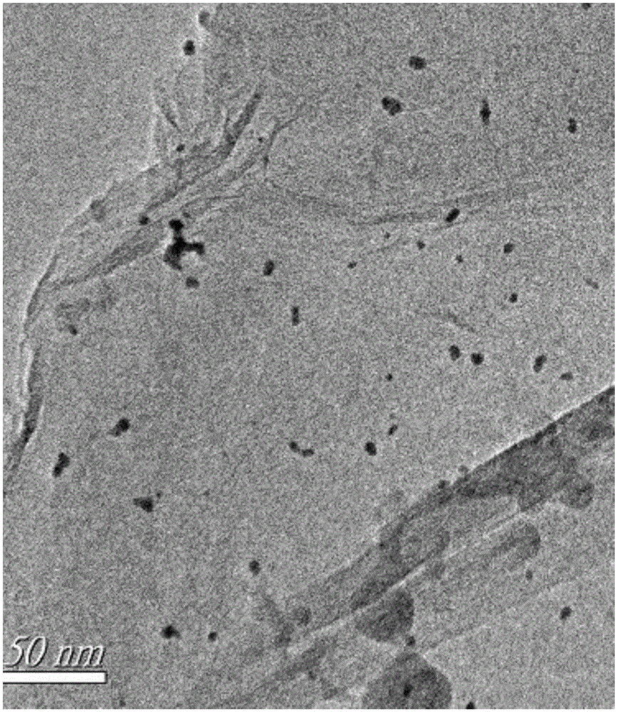 Mesoporous graphite carbon nitride/palladium composite material, preparation method and application thereof