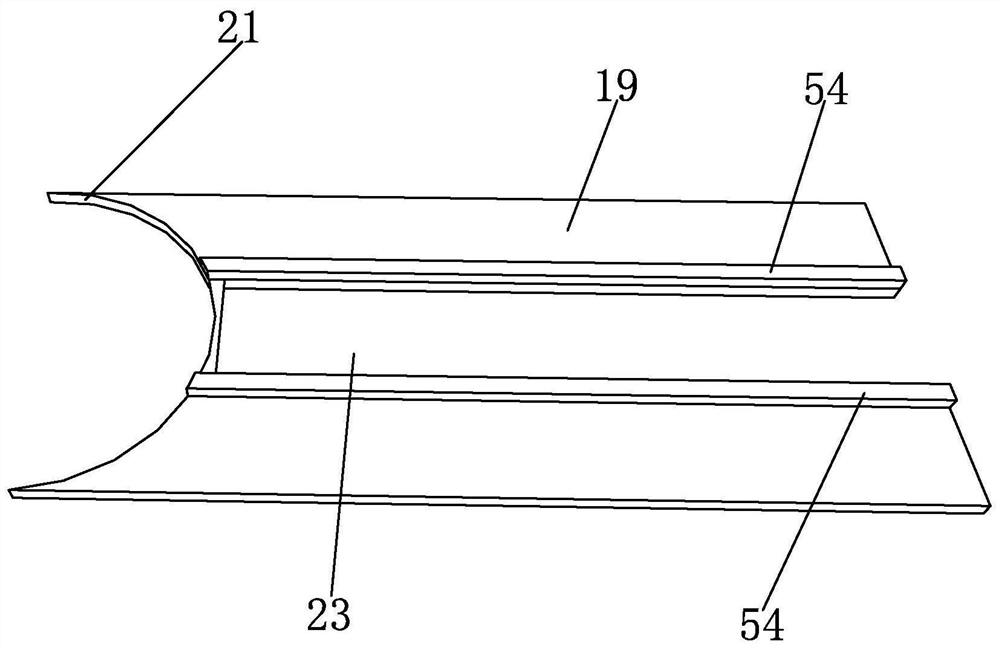 Vacuum drying device and method of mesh belt type ultrasonic washing machine