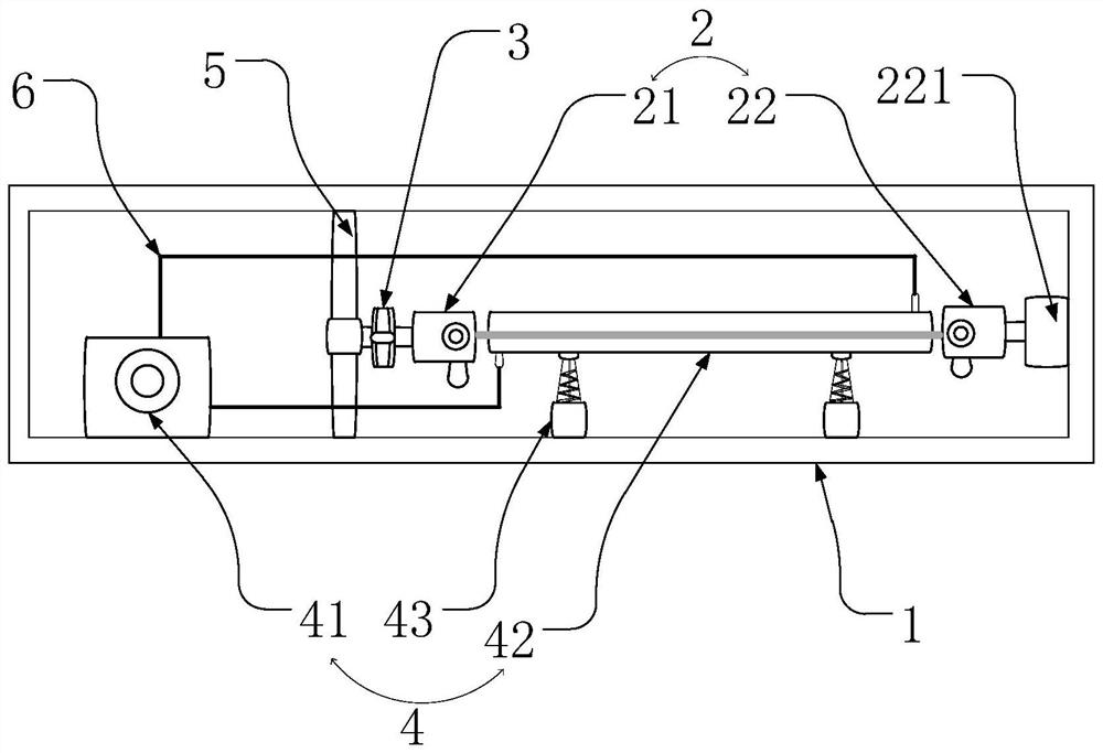 Expansion and contraction rate testing device and method for flat belt and high-place operation safety belt