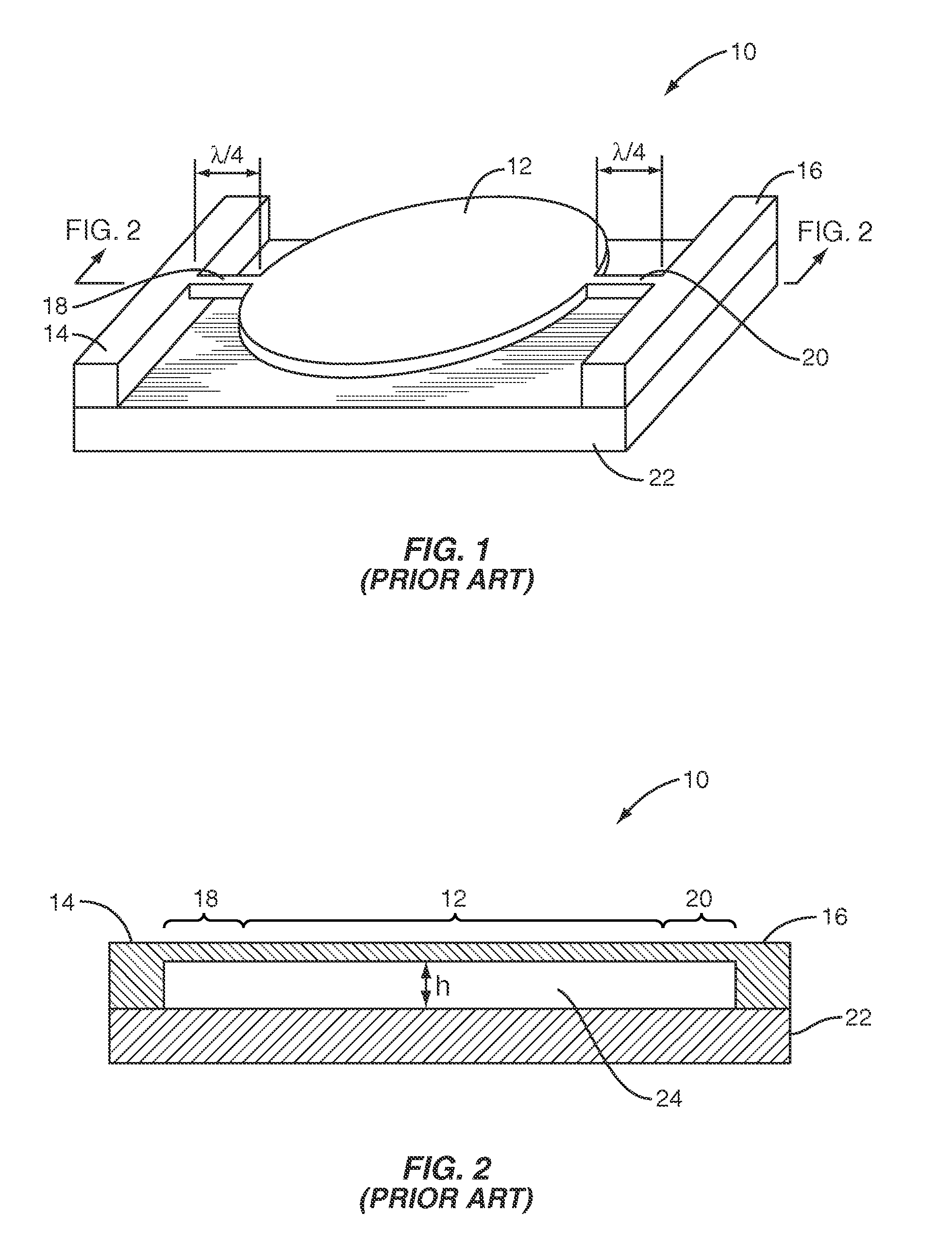 Anchor/support design for MEMS resonators