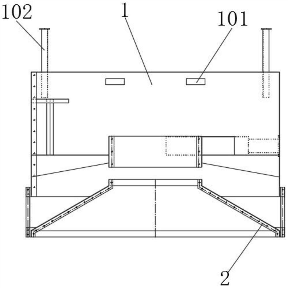 High-efficiency, steady-flow and uniform distribution device for central drive thickener