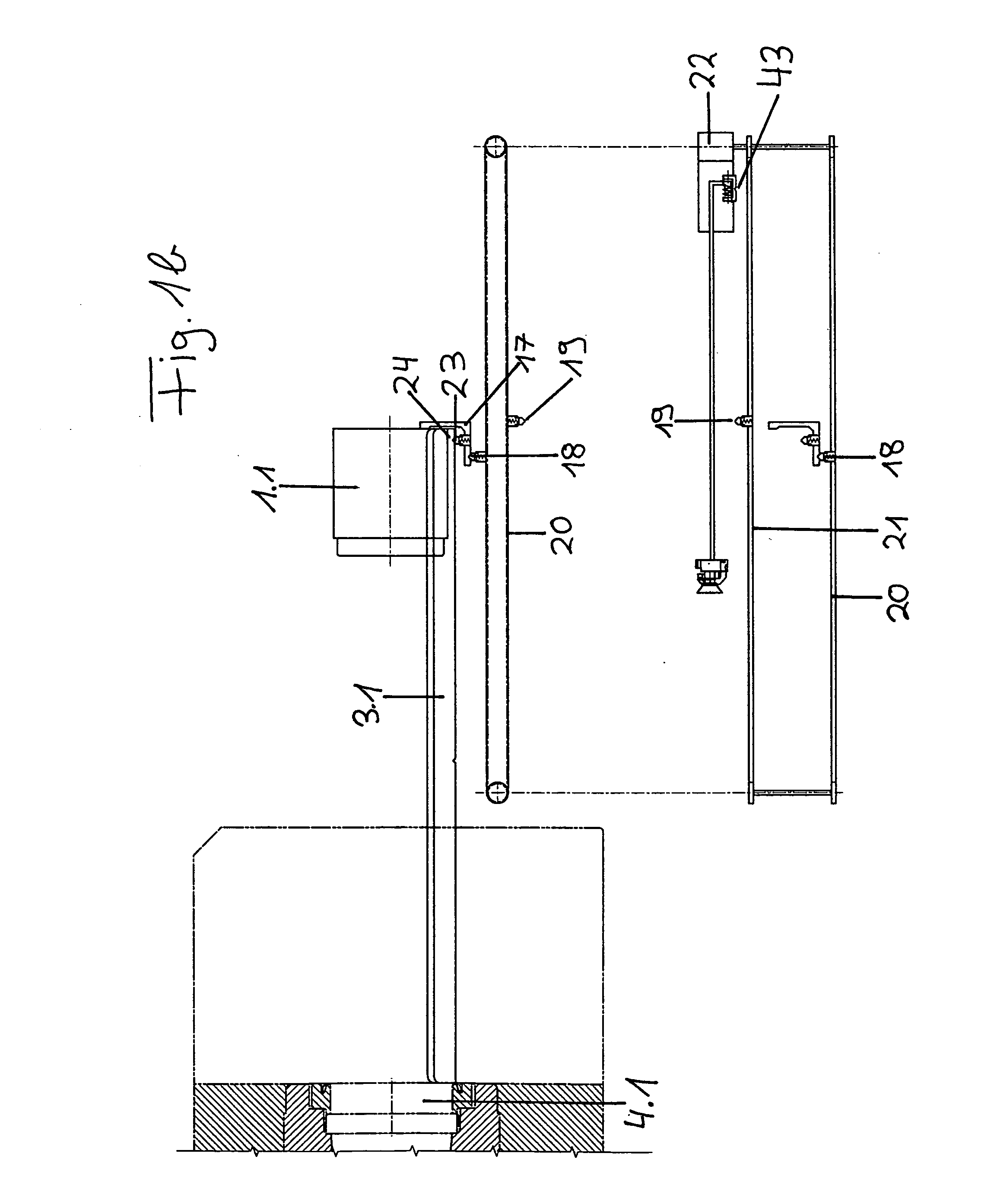 Propellant charge feed or supply means