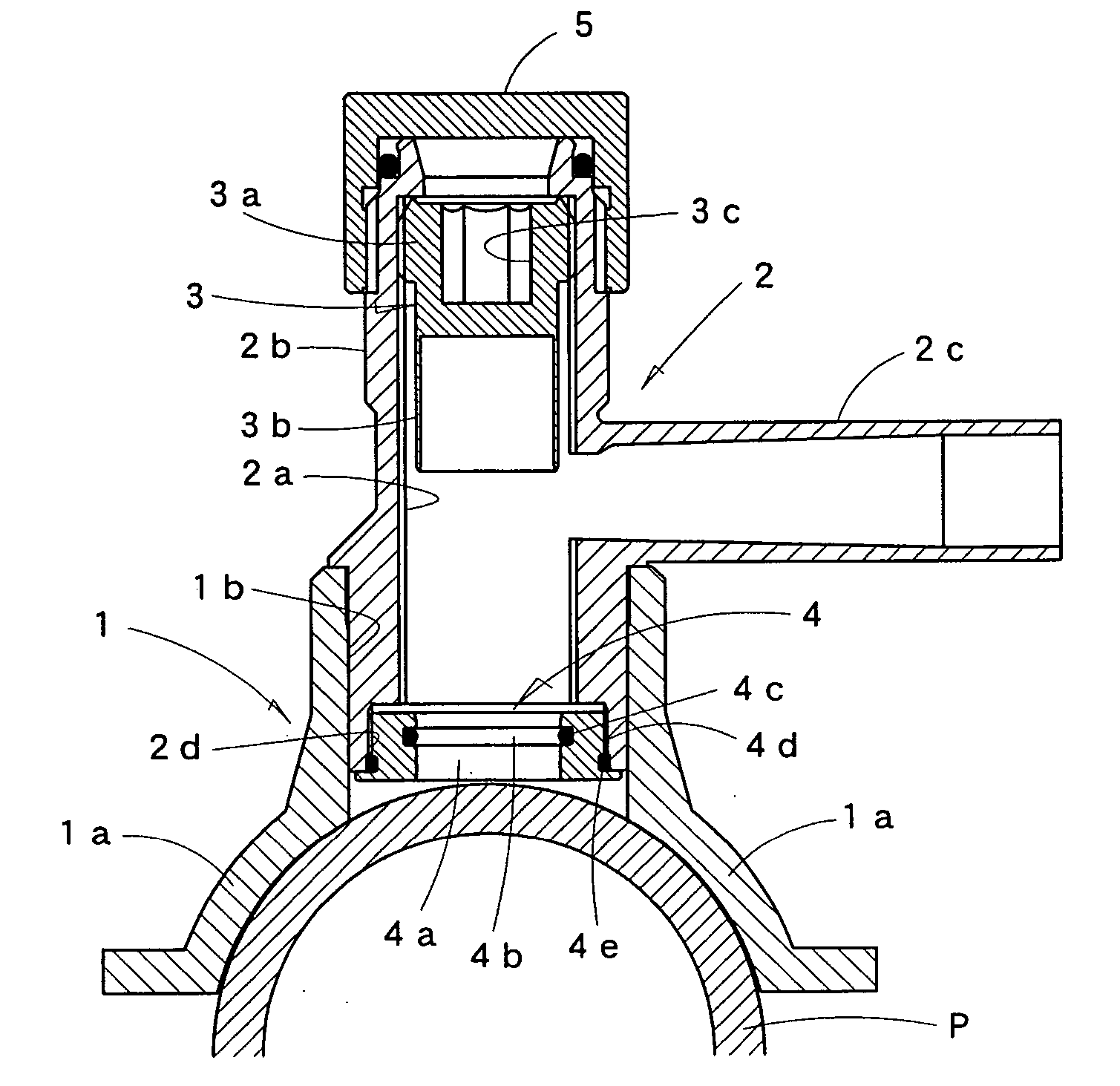 Saddle tap