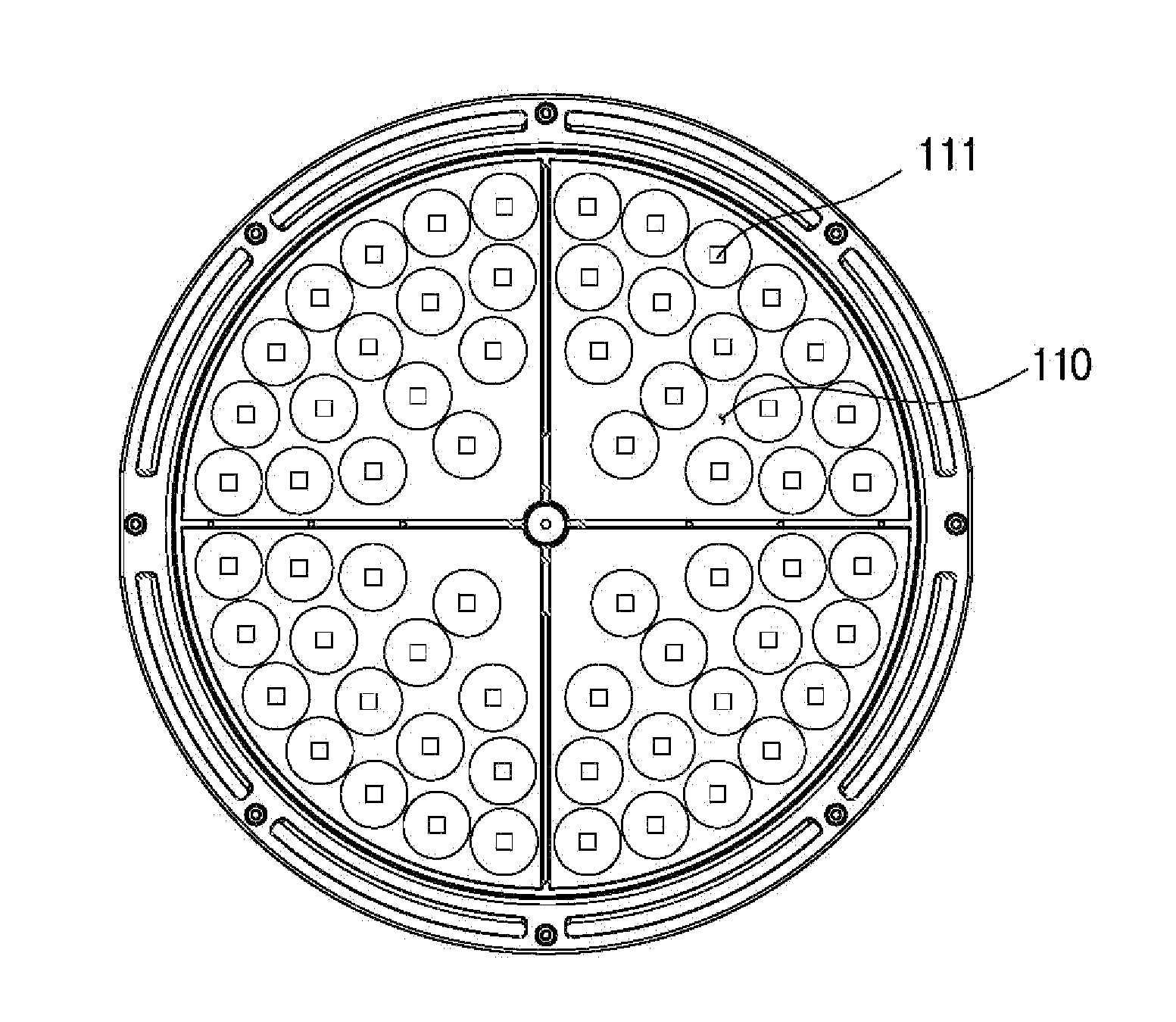 Optical semiconductor lighting apparatus