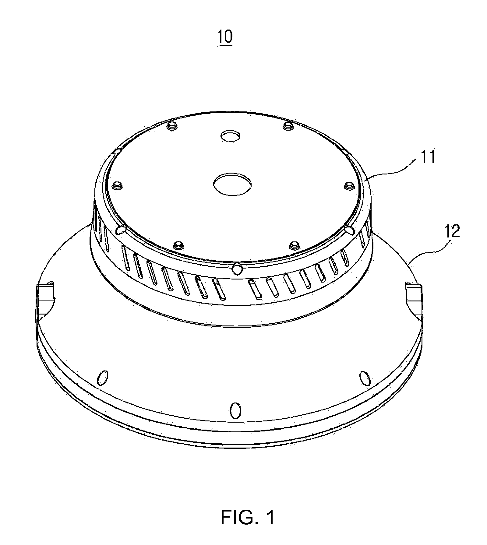 Optical semiconductor lighting apparatus