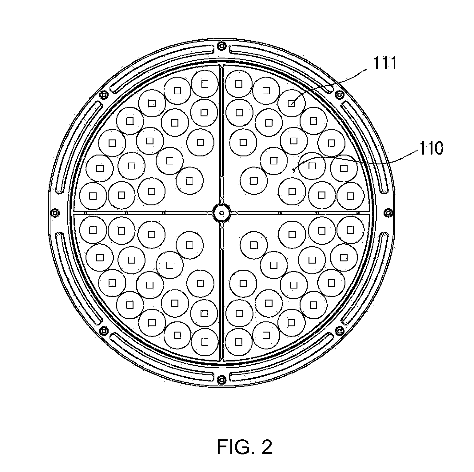 Optical semiconductor lighting apparatus