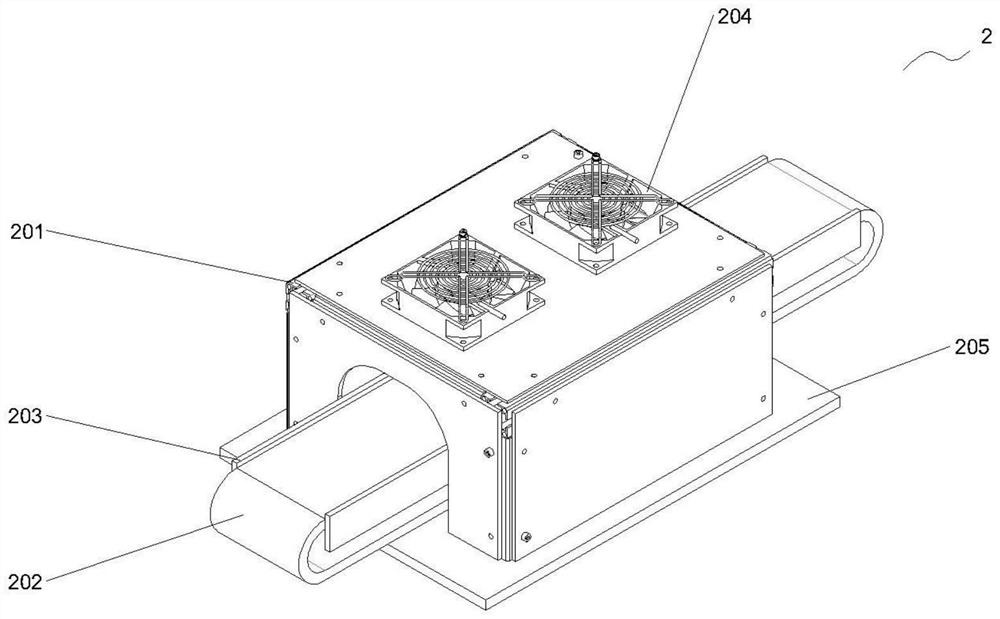 Spraying device for supplementary coating of rivet of easy-open cover and spraying method of spraying device