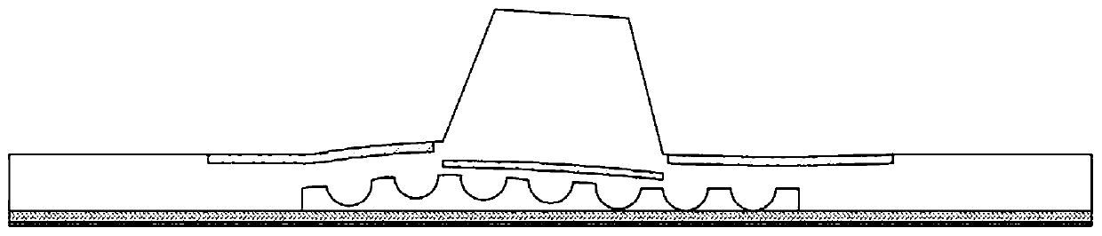 Touch and slip sensor and preparation method thereof