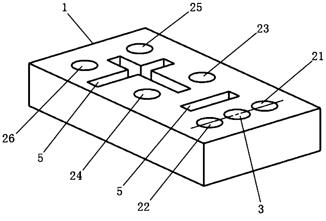 Capacitive coupling structure of dielectric waveguide filter