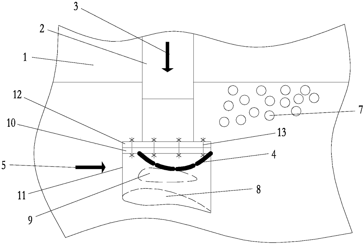 Air-bubble drag reduction device for ship