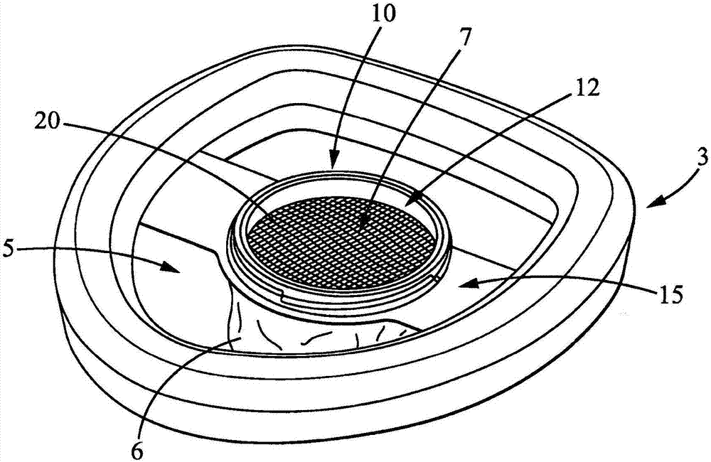 Microorganism sampling method, microorganism sampling device and sampling kit comprising such a sampling device