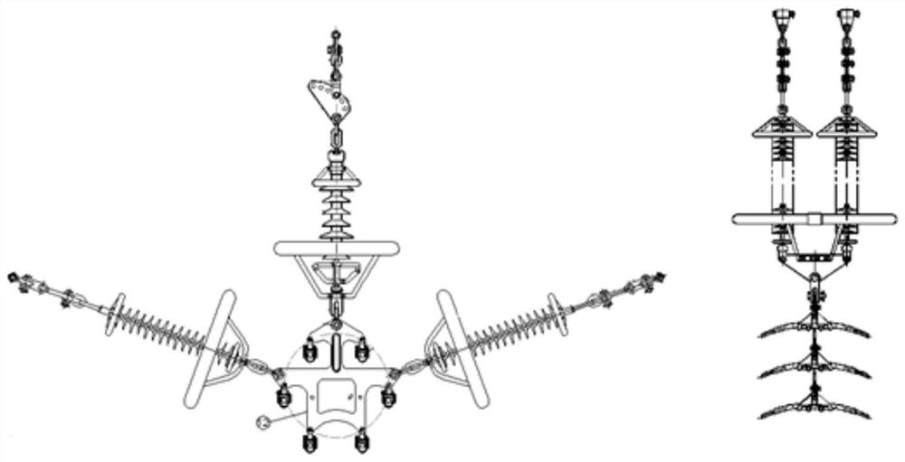 A stress calculation method of a VI string