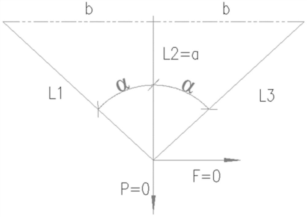 A stress calculation method of a VI string