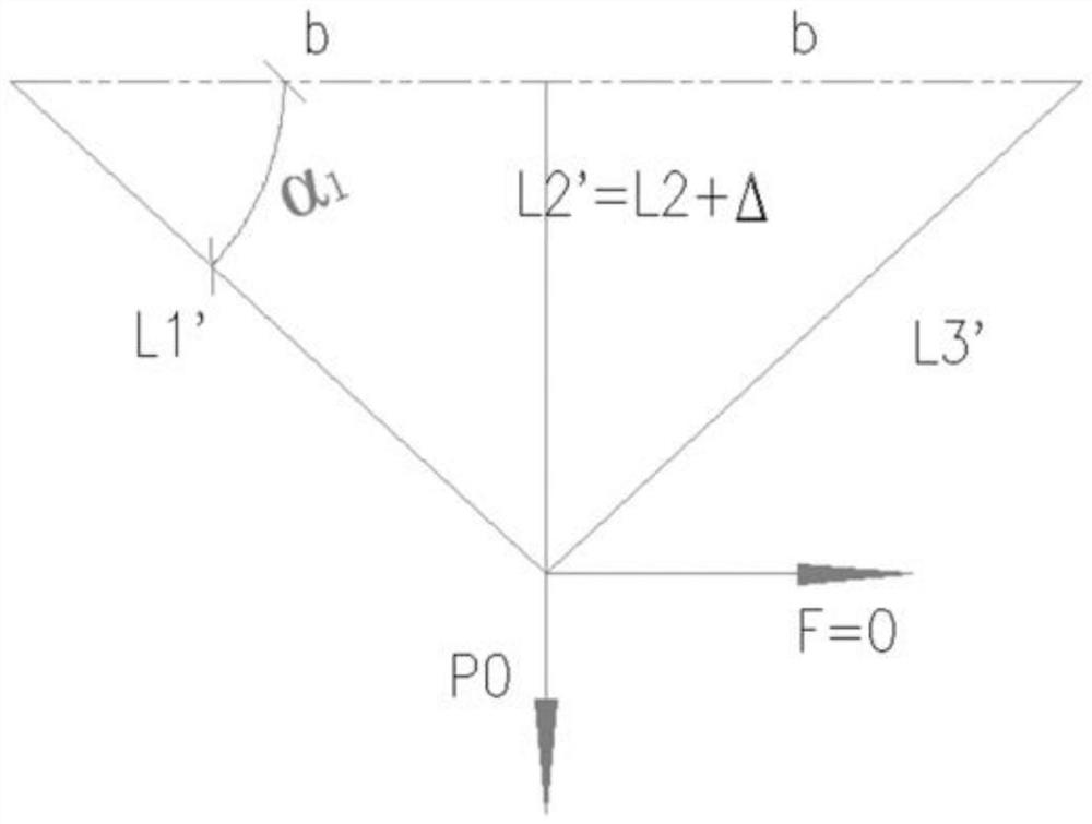 A stress calculation method of a VI string