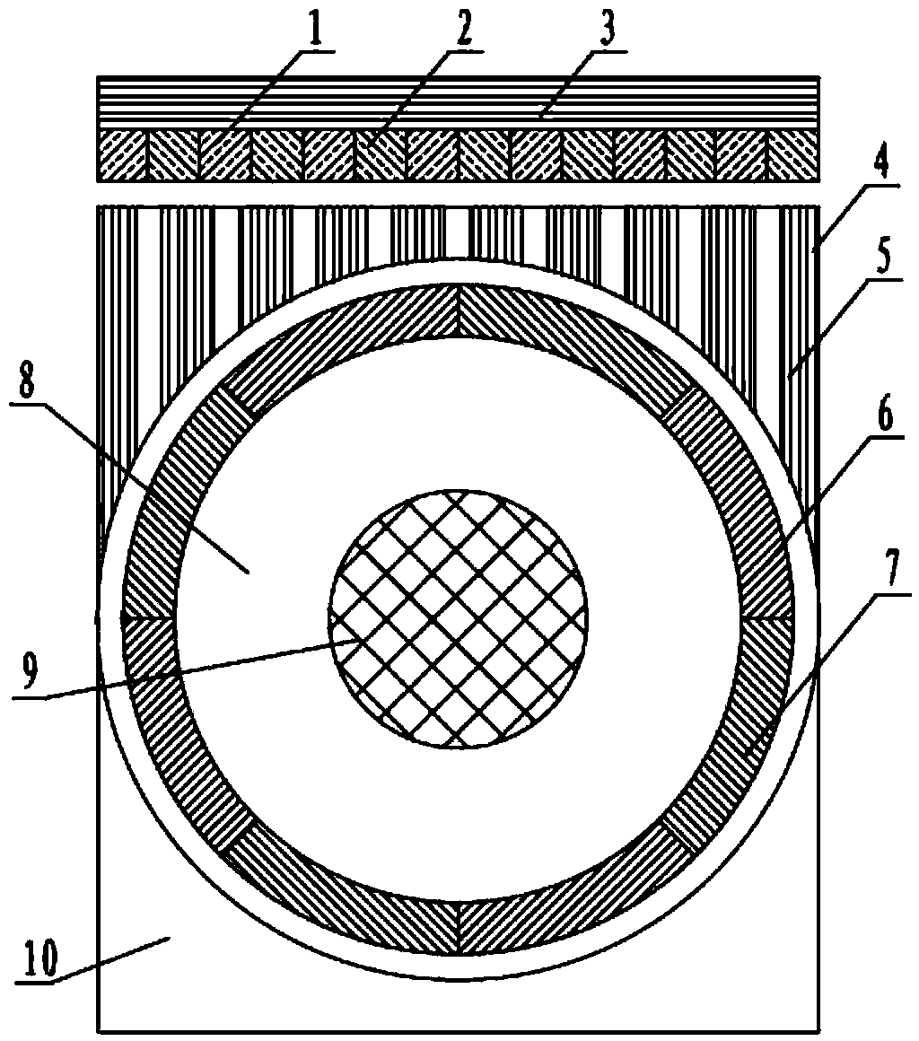 Converter for linear motion and rotary motion