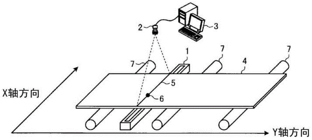 A hole checking device