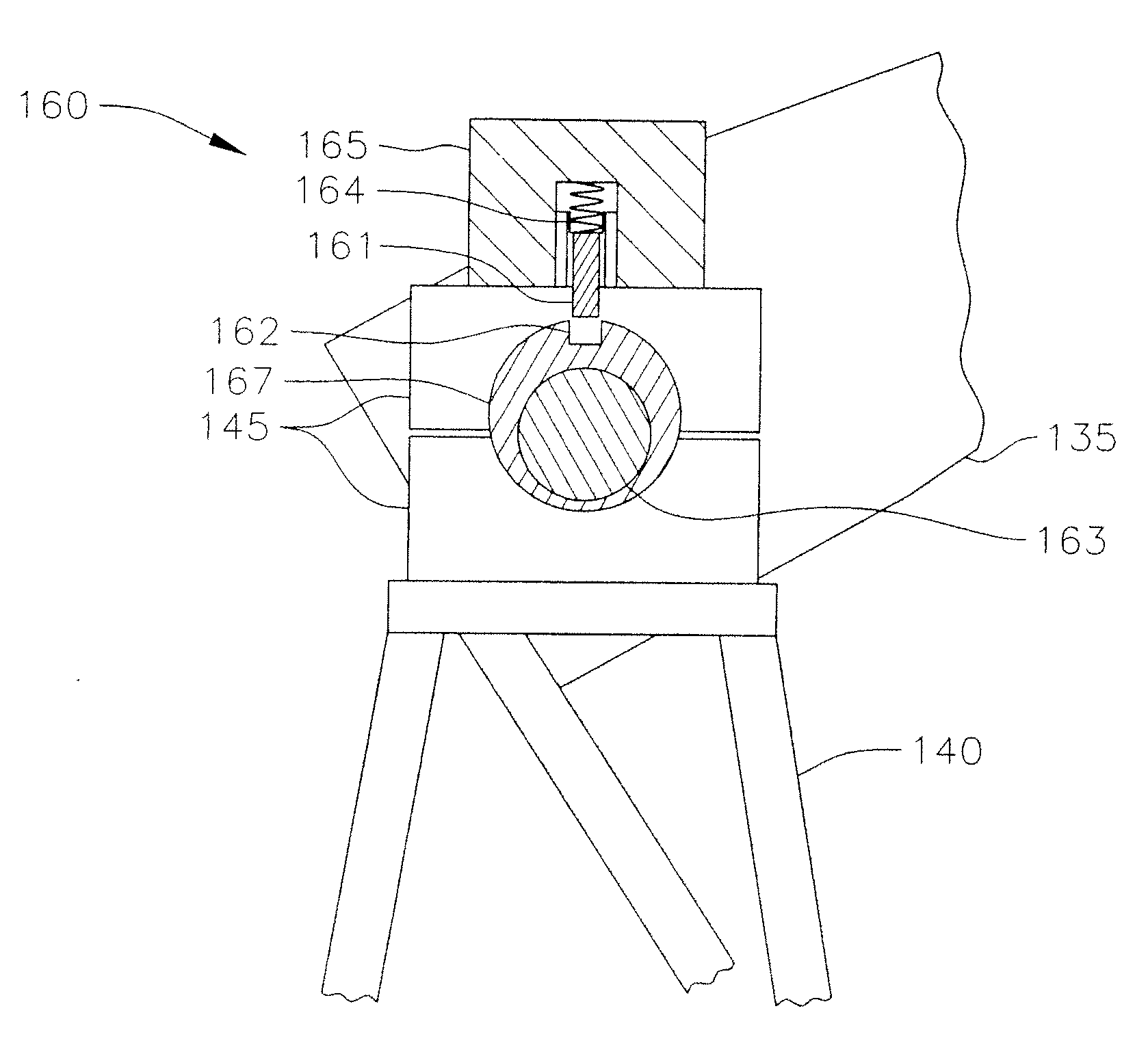 Multiplexed torque brake system for a solar concentrator assembly