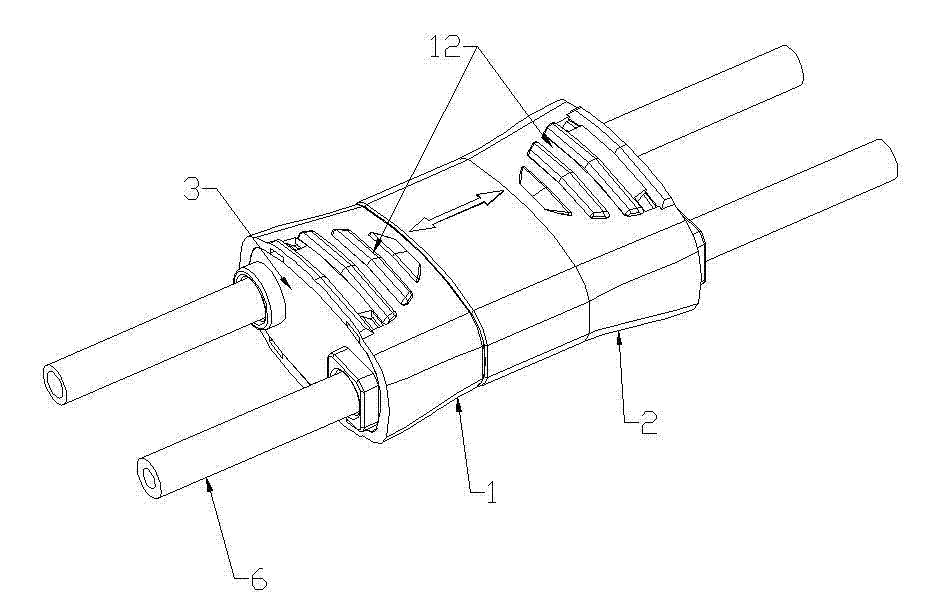 Lead connecting plug socket