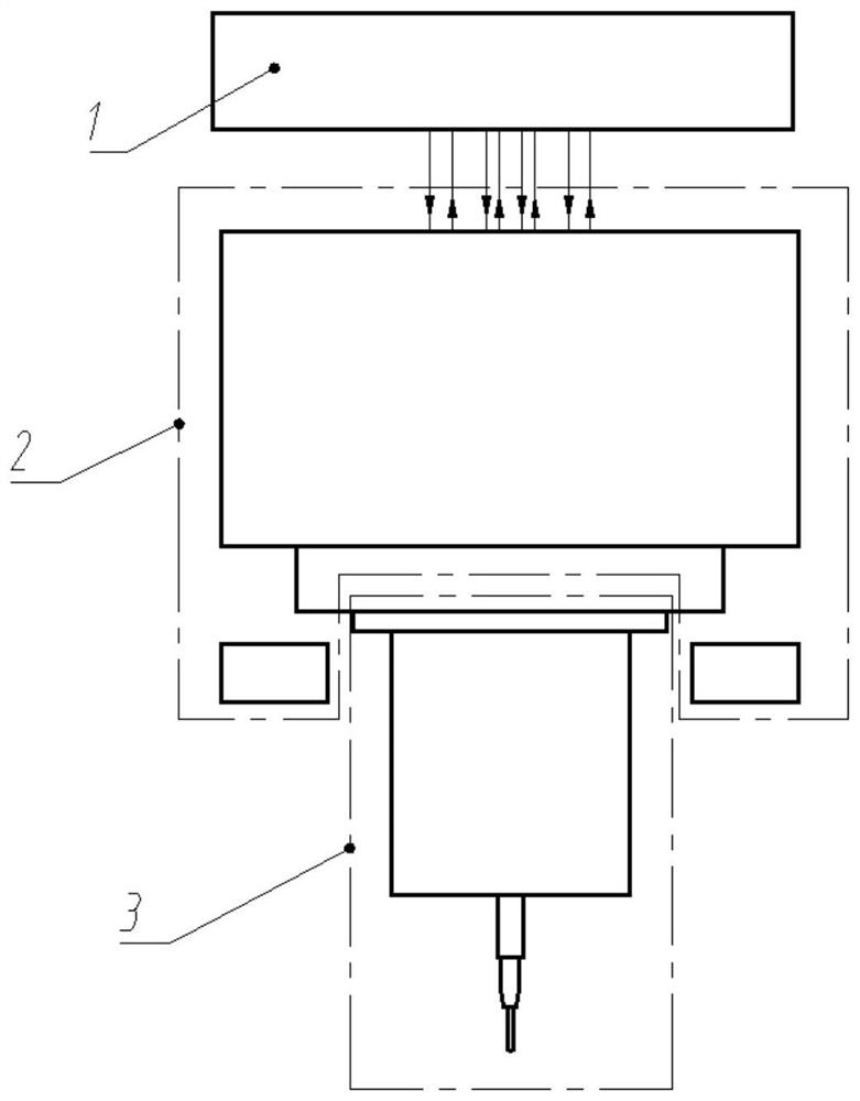 A suspension stylus displacement sensor and detection method based on differential polarization interference