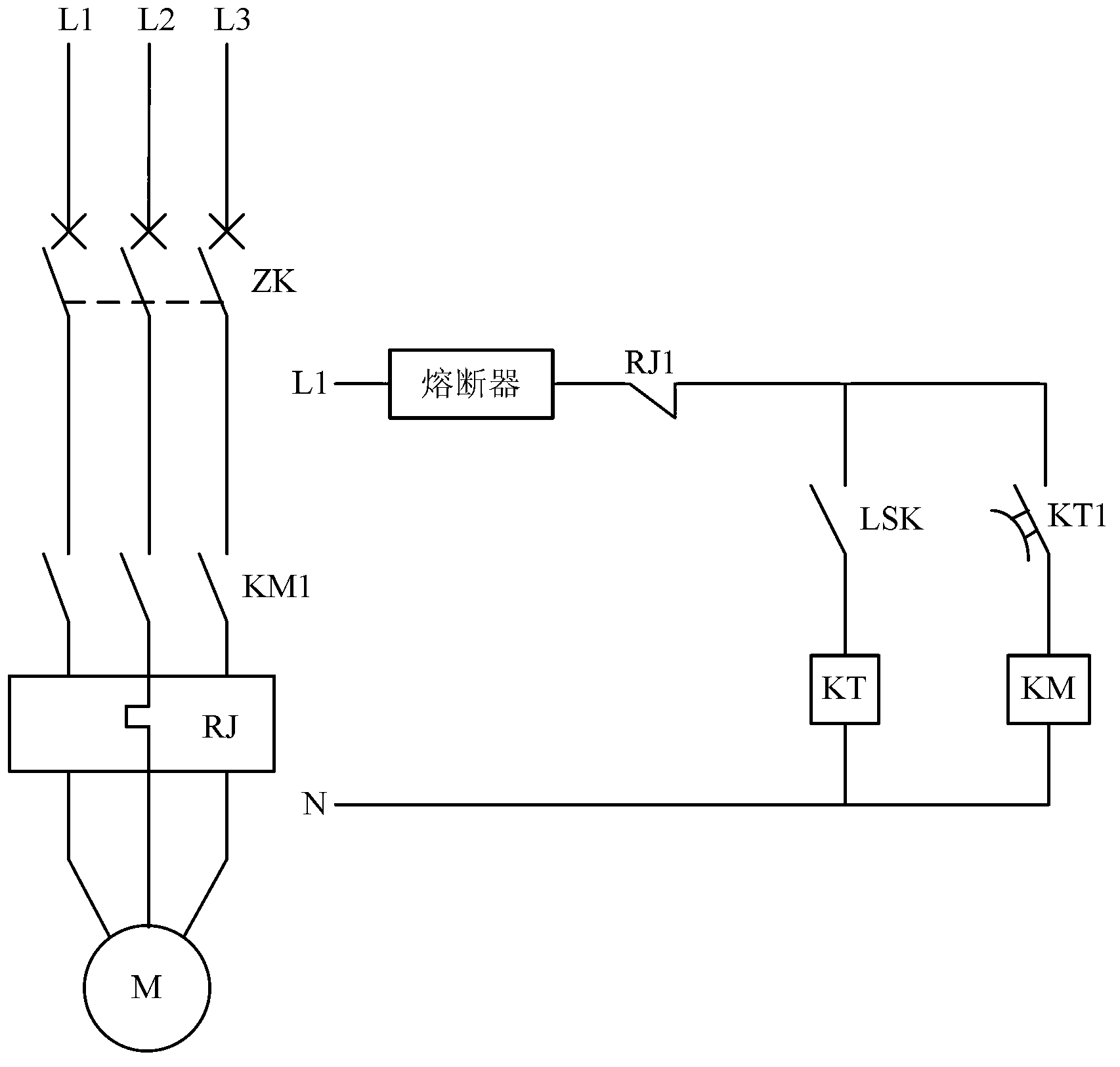 Sinking pump automatic control device and control method thereof