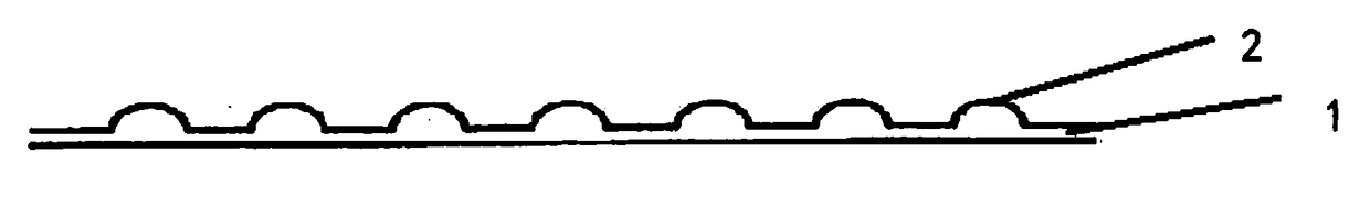 Protuberant hot-melt road marking coating, and preparation method and construction method thereof