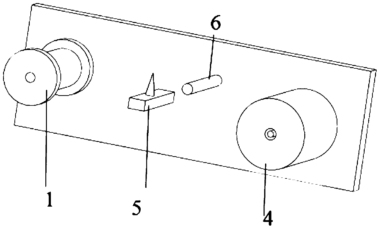 Device for testing network degree of network yarns