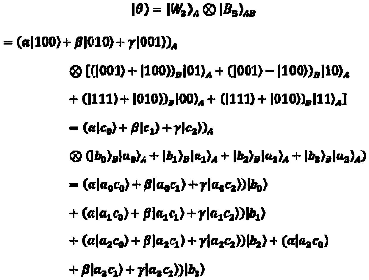 Method for transmitting 3-particle W-state by 5-particle Brown state based on quantum Fourier transform